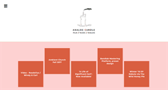 Desktop Screenshot of analogcandle.com